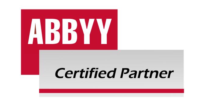 EasyData is een ABBYY Certified Partner