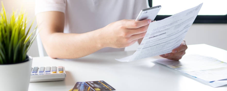 International invoice processing dashboard