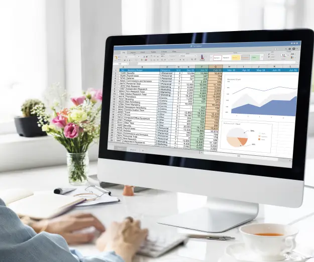 EasyData Excel data-analyse interface toont geautomatiseerde rapportage
