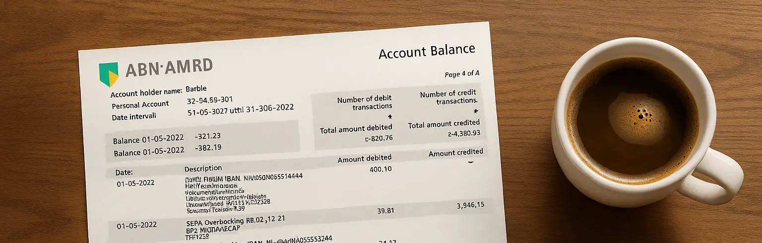Financiële documentanalyse dashboard