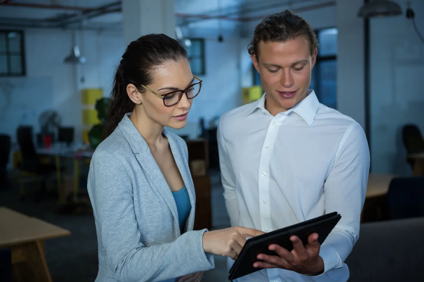 EasyVerify documentverwerking tablet interface